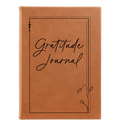 Gratitude Journal Leatherette Journal (large) | Rawhide